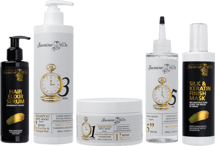 Linja Pepti-Boost Complete Repair e Jasmine Dr